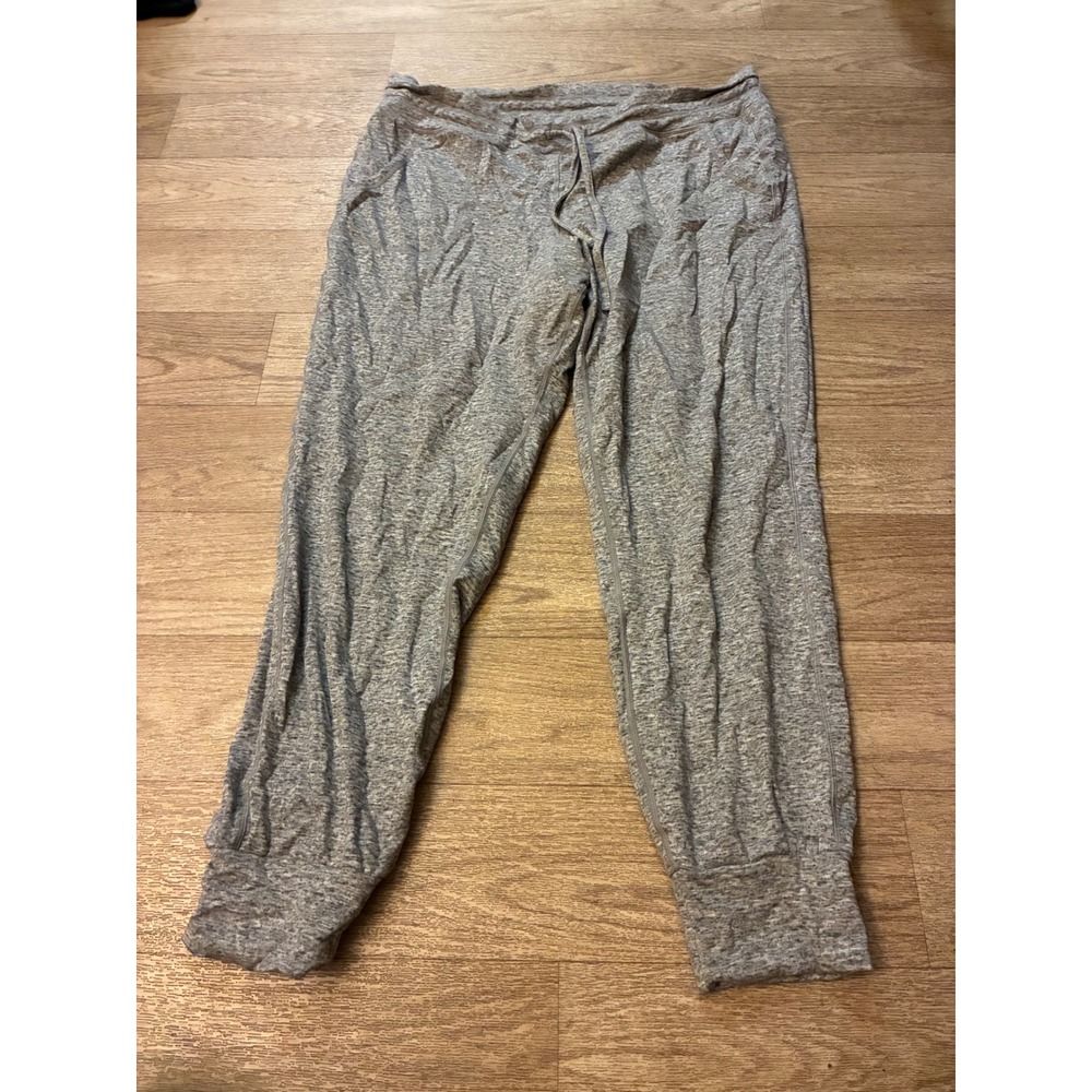 32 Degrees Heat Womens XL Gray Fleece Lined Joggers Drawstring Lounge Pants